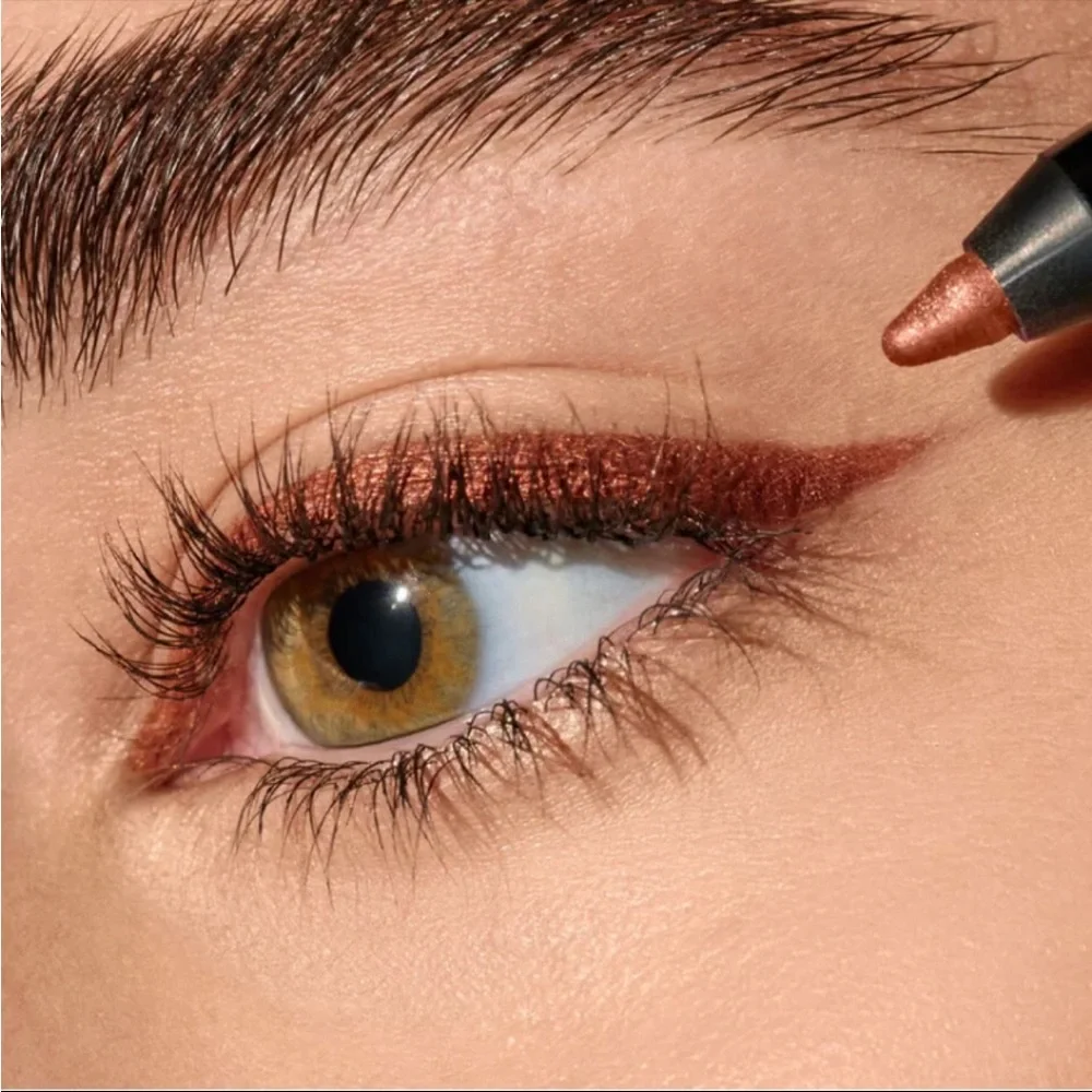 Victoria Beckham Satin Kajal EyeLiner Copper Reddish Brown Long Wear Waterproof